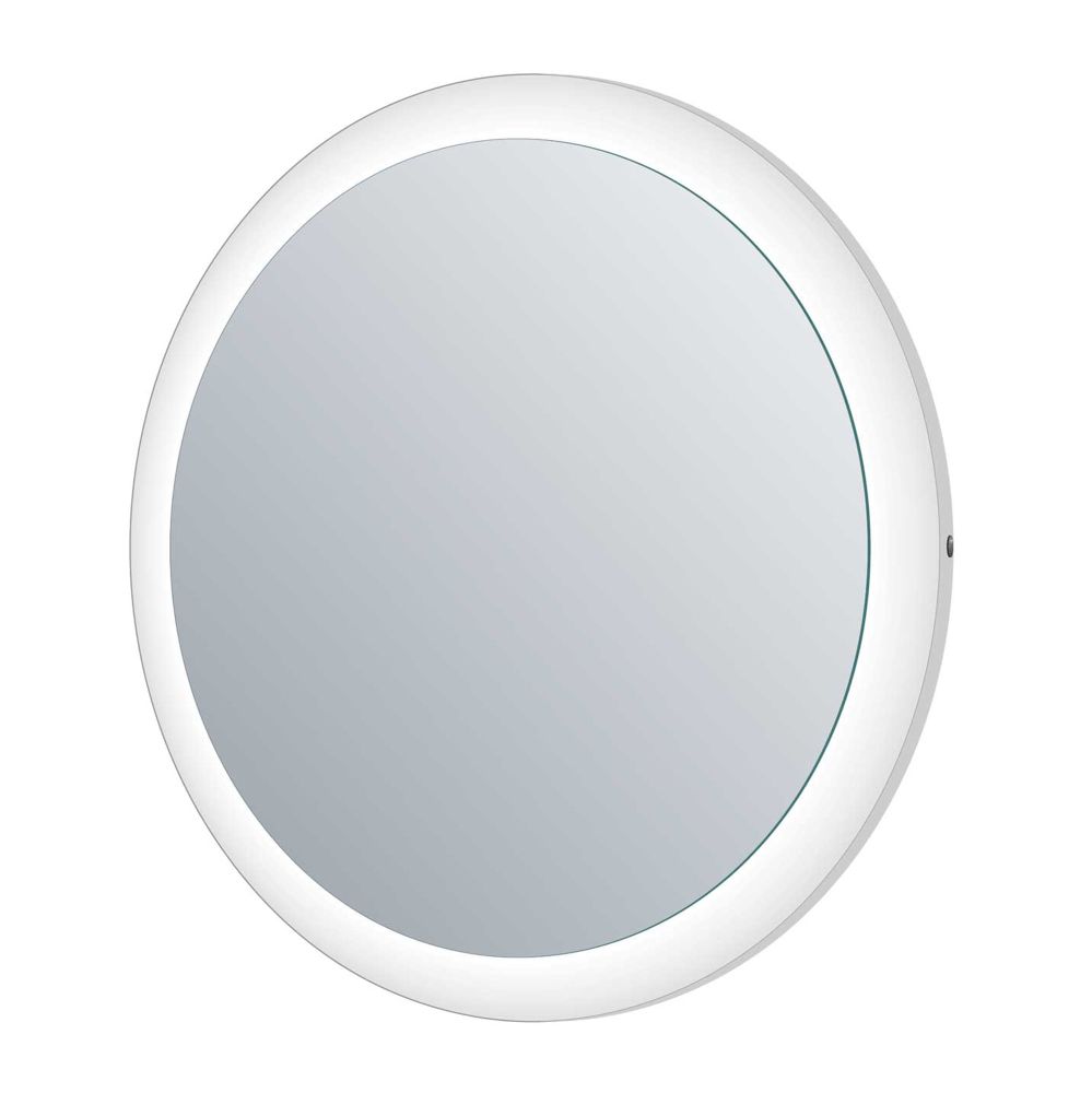Zia Circle Round LED Illuminated Bathroom Mirror 600x600mm