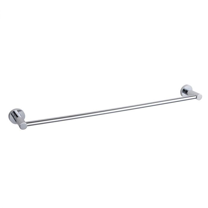 Round Chrome Towel Rail 600mm