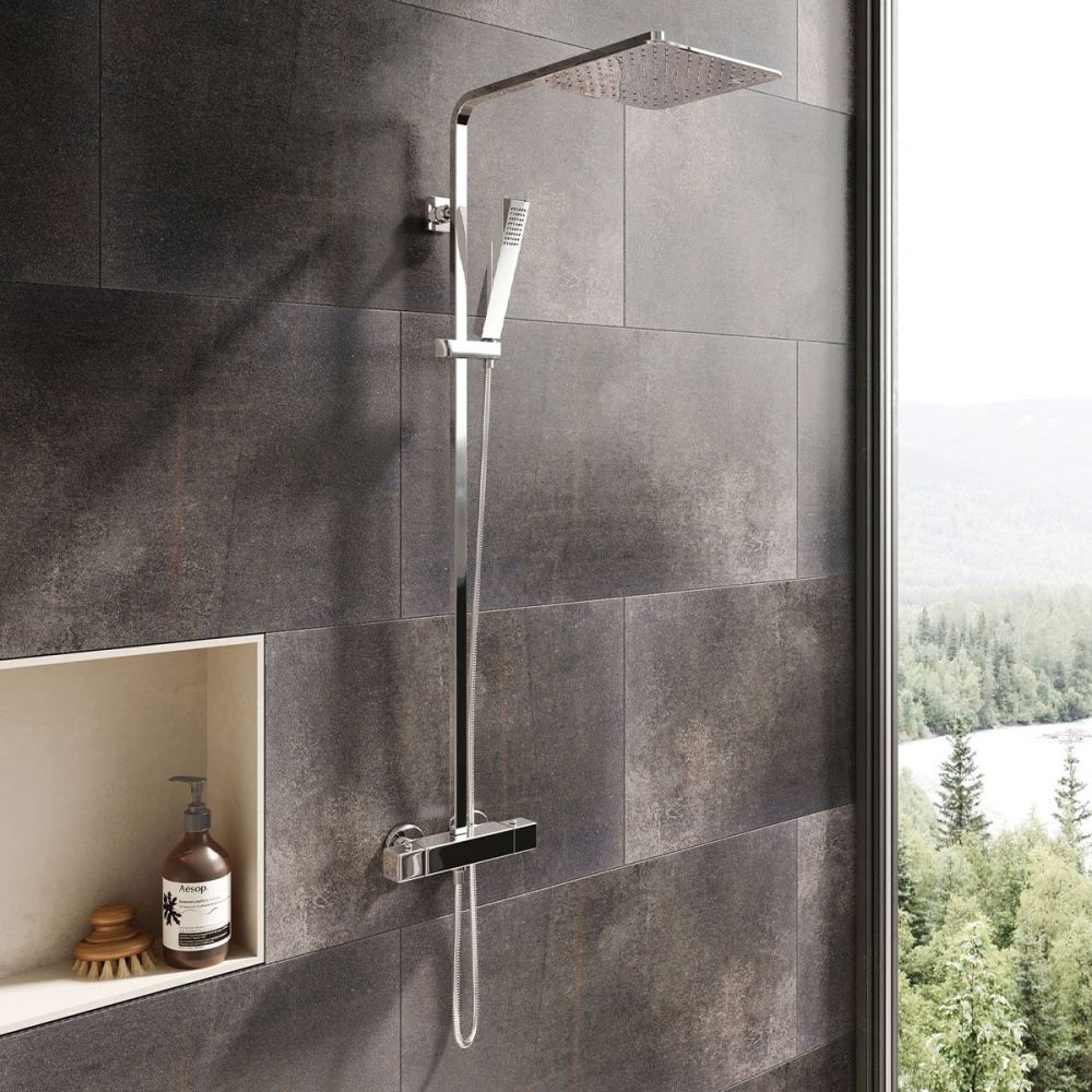 Truro Chrome Thermostatic Shower Pack