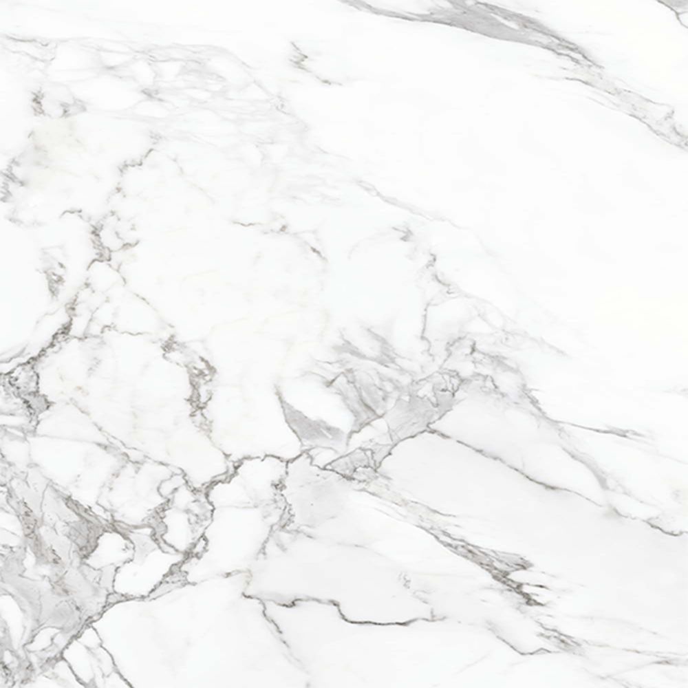 Infinite Marble White Gloss Porcelain Tile 600x600mm