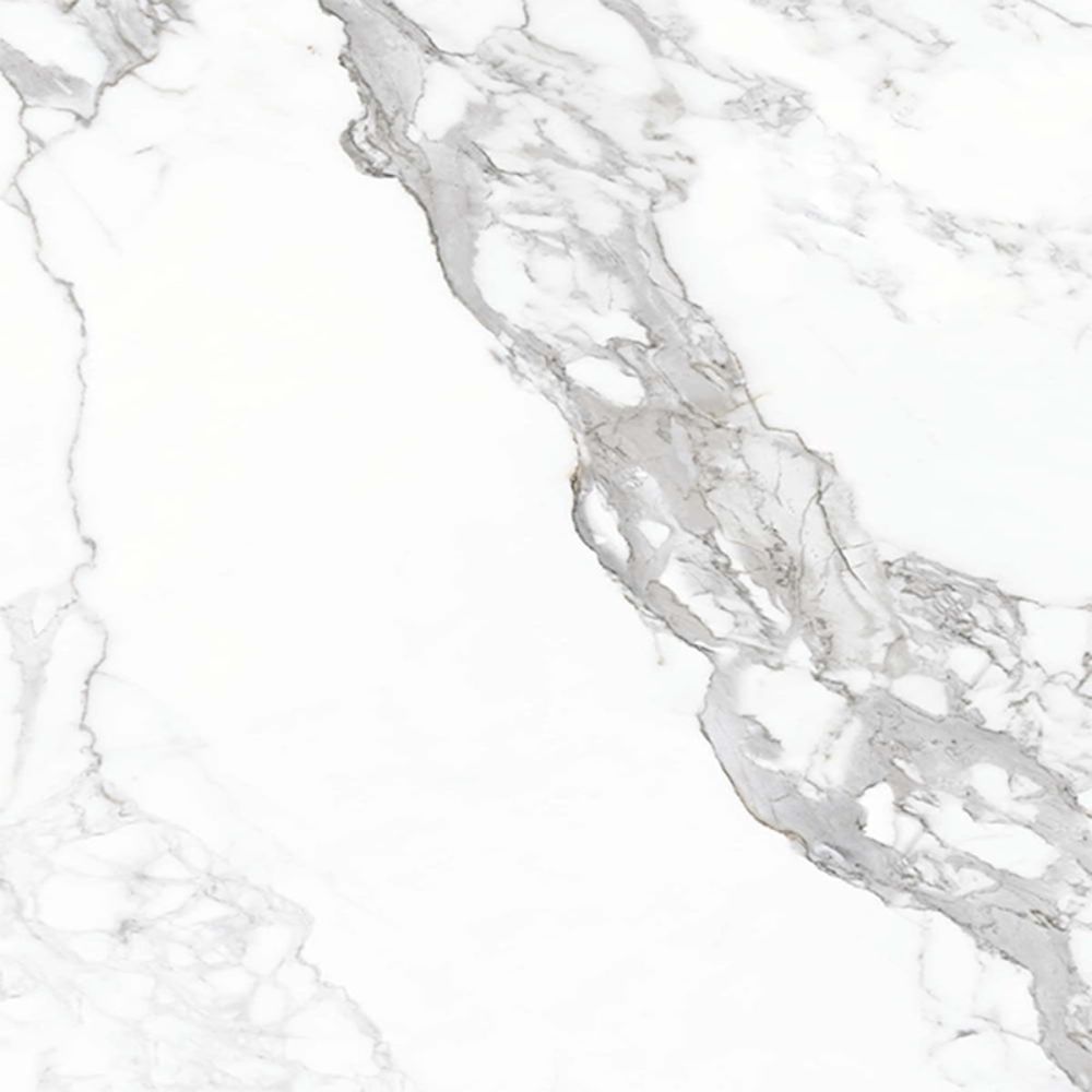 Infinite Marble White Gloss Porcelain Tile 600x600mm