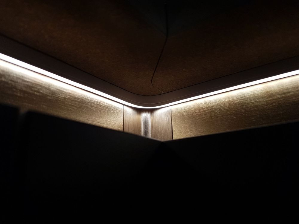 Dotless Frontview LED Strip Light with PIR Sensor 1 Metre
