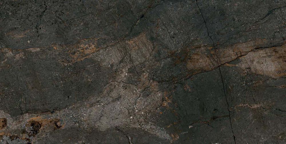 Zoltan Black Stone Effect Gloss Porcelain Tile 600x1200mm