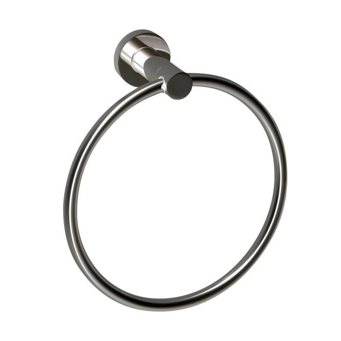 Round Chrome 6-Piece Bathroom Accessory Set