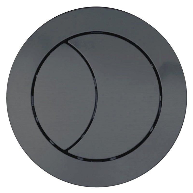 Artisan Gunmetal Toilet Push Button