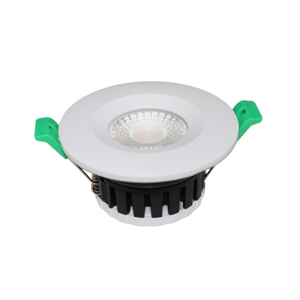 Vega White IP65 Fire-Rated Fixed LED Smart Downlight