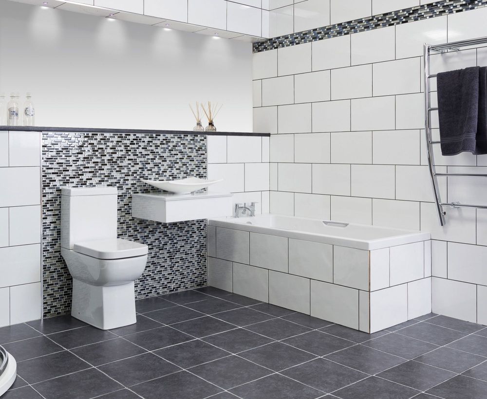 Blanco Bumpy White Glossy Ceramic Wall Tile
