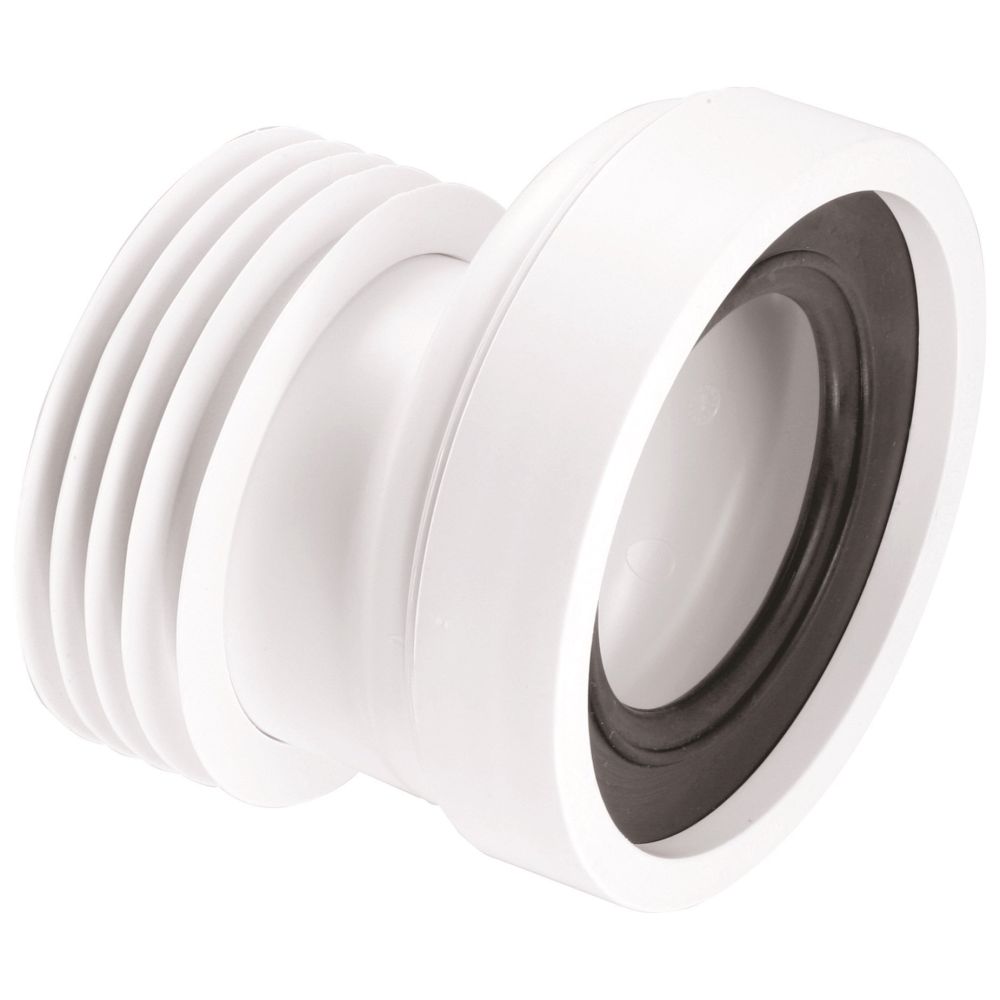 McAlpine 22mm Offset WC Connector - WC-CON4