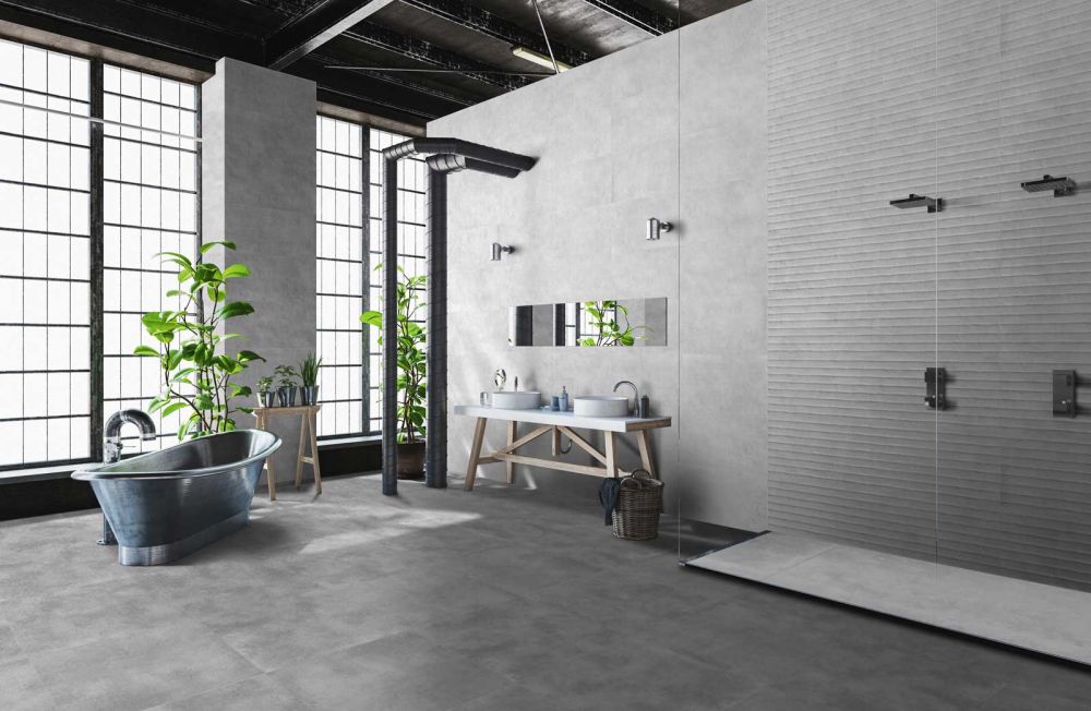 Tempe Acero Ceramic Tile 400x1200mm