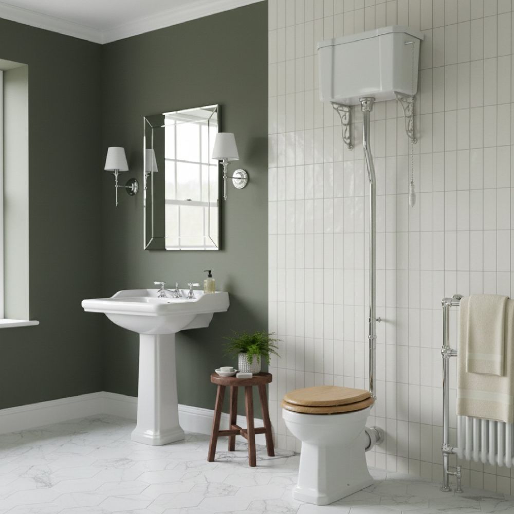 Claydon High Level Traditional Toilet