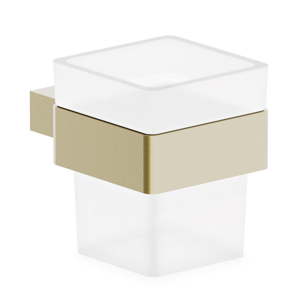 Elora Brushed Gold 4-Piece Bathroom Accessory Set