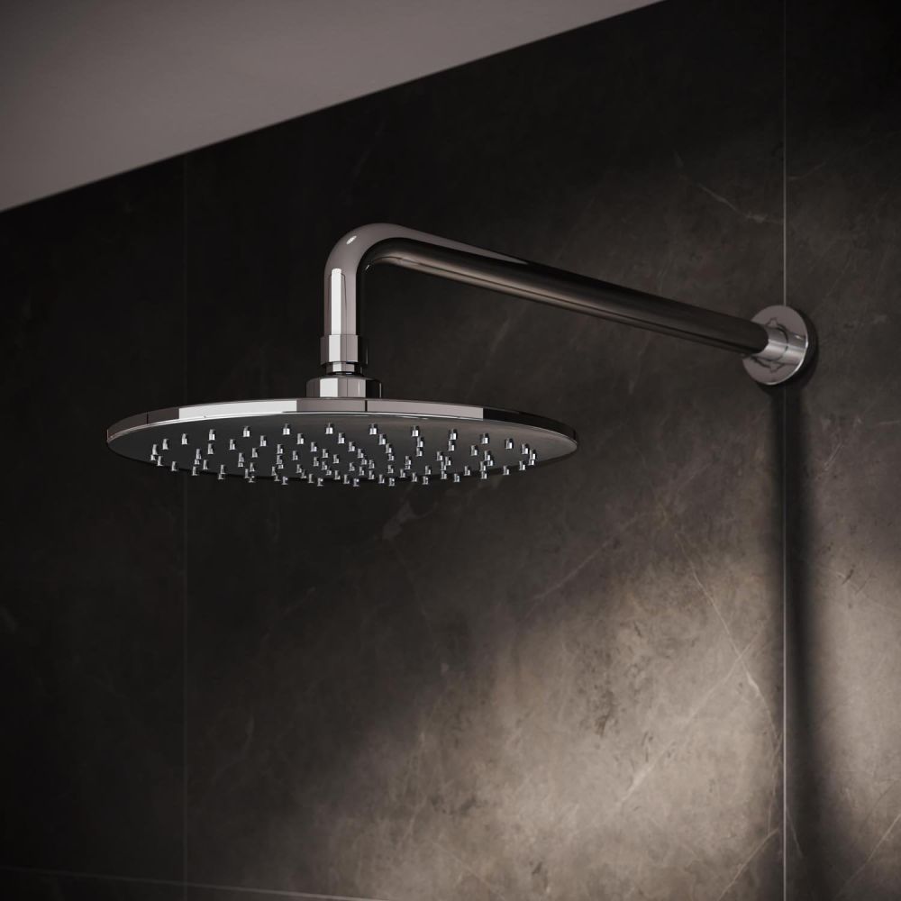 Aqualisa Quartz Touch Concealed Smart Shower with Fixed Wall Head - Hp/Combi