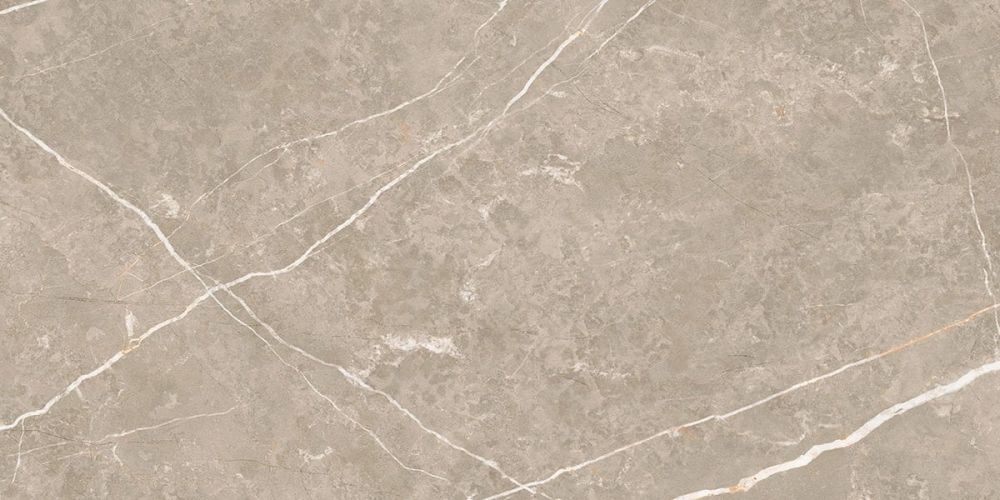 Enigma Greige Polished Porcelain Tile - 1200x600mm