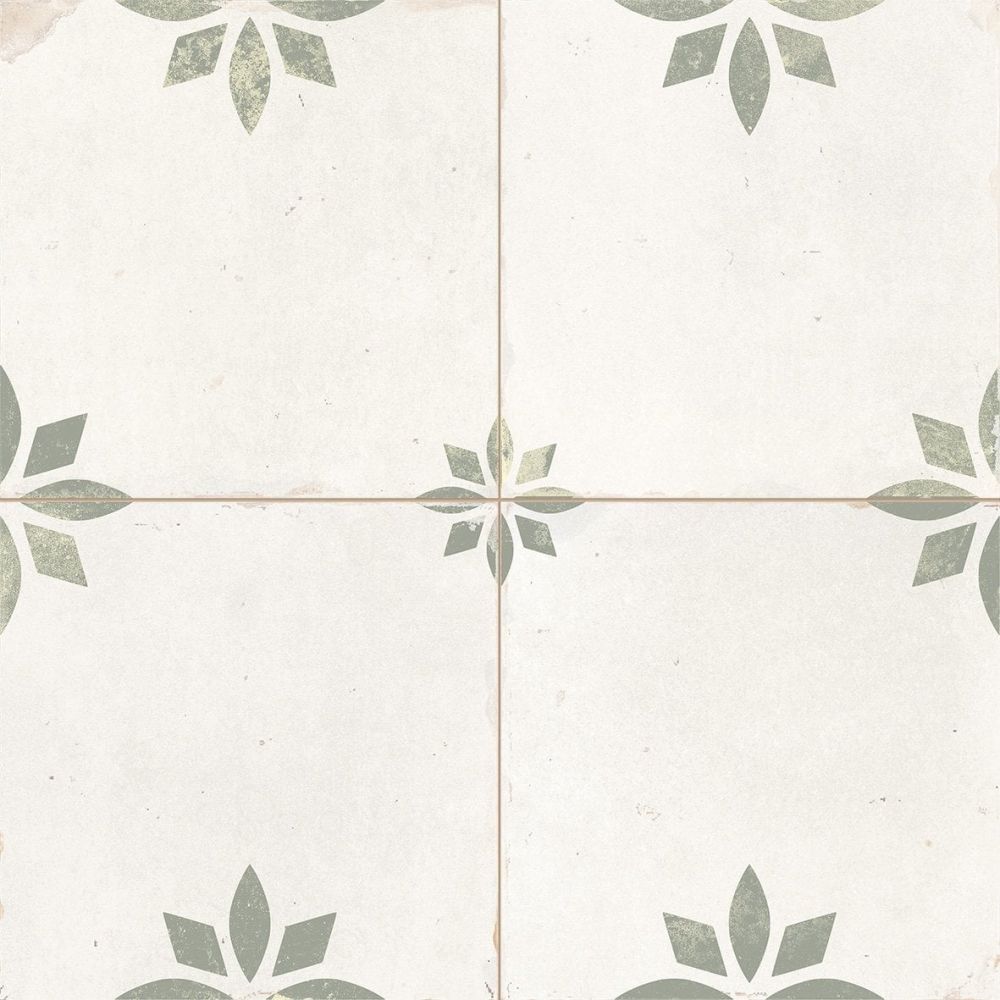 Safari Sage Matt Porcelain Tile 452x452mm
