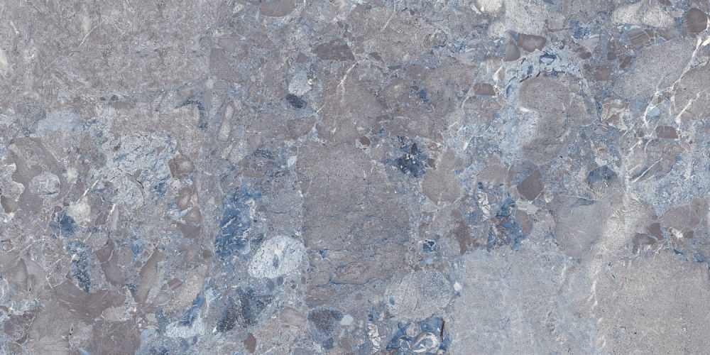 Stevenage Blue Rocker Porcelain Tile - 1200x600mm