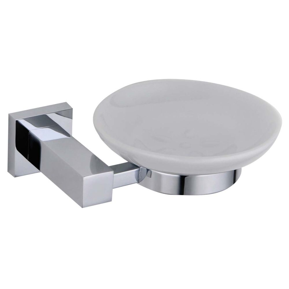 Quad Chrome 6-Piece Bathroom Accessory Set