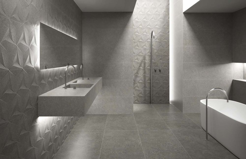 Ceppri Grey Matt Ceramic Tile 400x1200mm