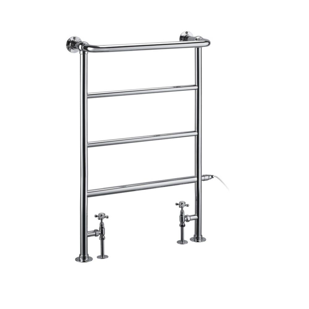 Burlington Berkeley Chrome Heated Towel Rail 950x642mm