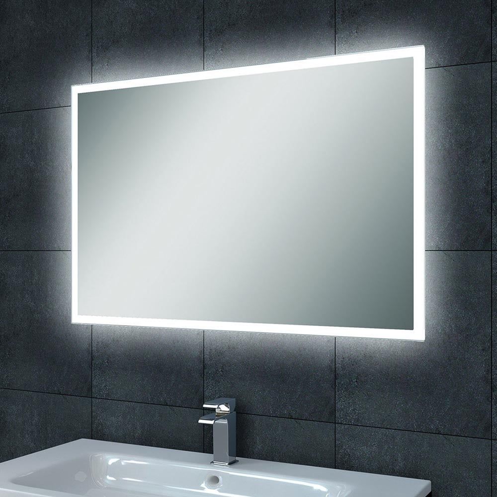 Venn Illuminated LED Heated Bathroom Mirror 750x550mm