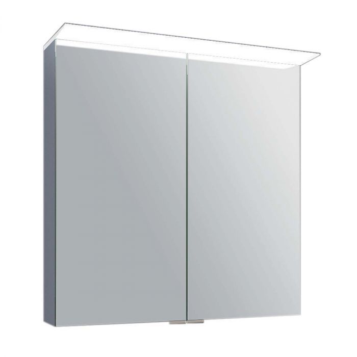 Ruby Motion Sensor Illuminated LED Bathroom Mirror Wall Cabinet 600x715mm