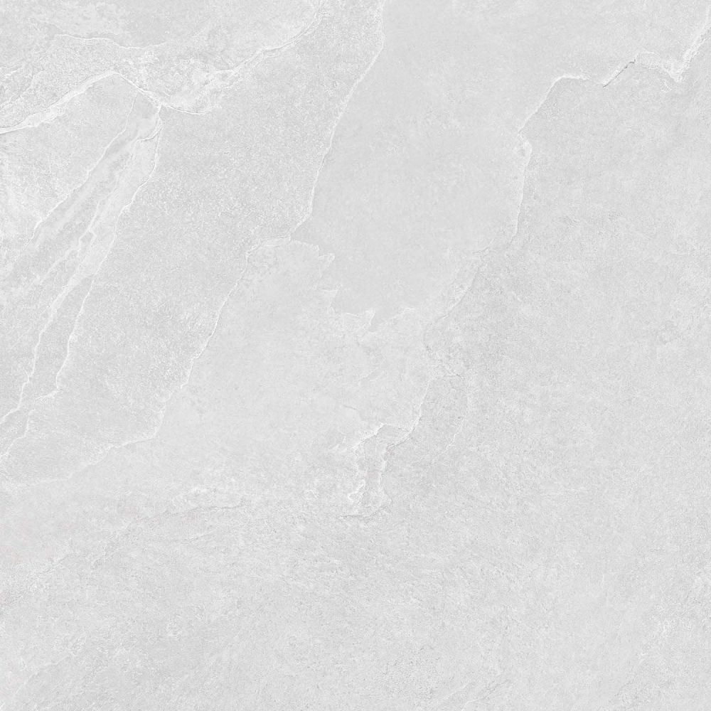 Angelo White Stone Effect Porcelain Tile 598x598mm