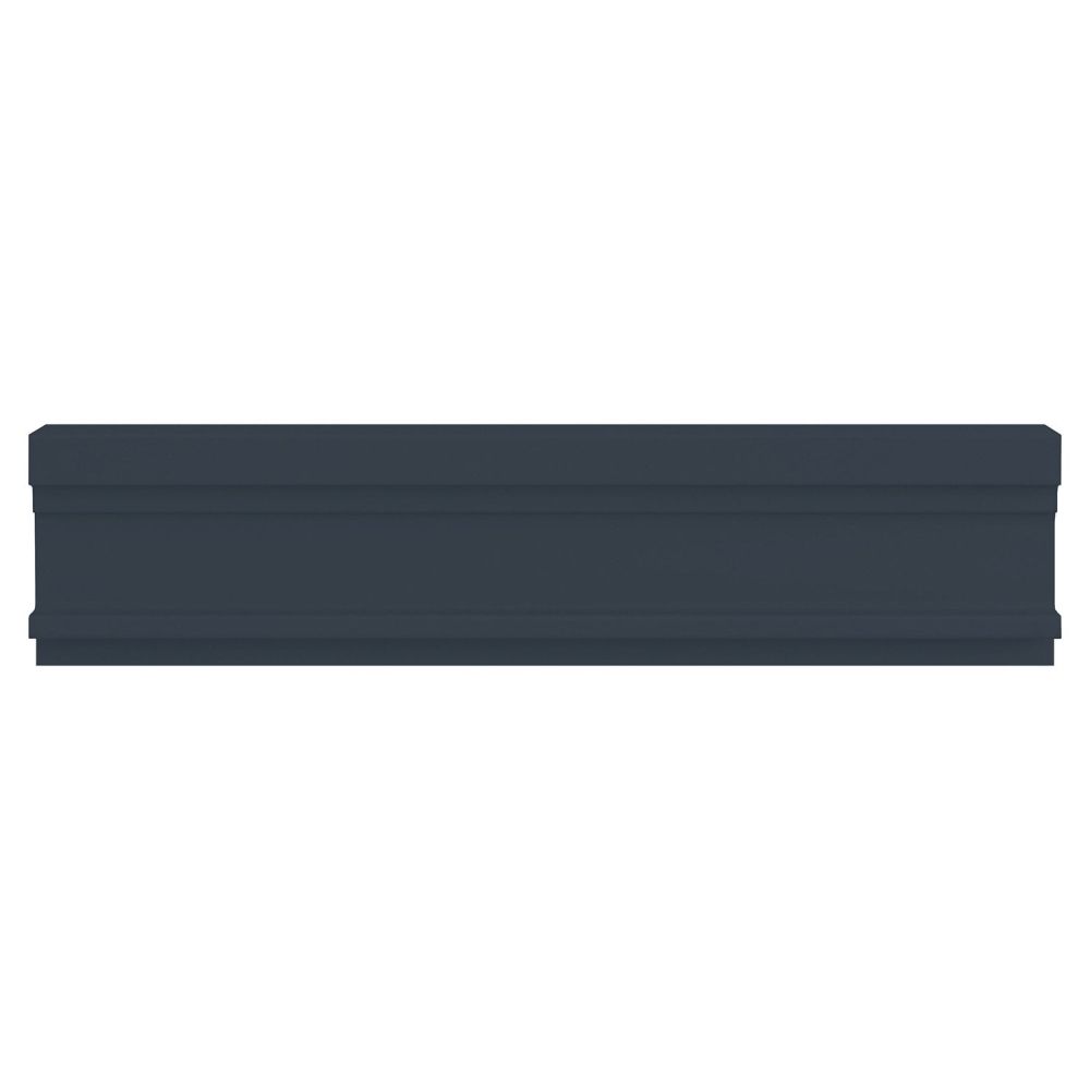 Braxton Indigo Matt Ceramic Border Tile 75x300mm