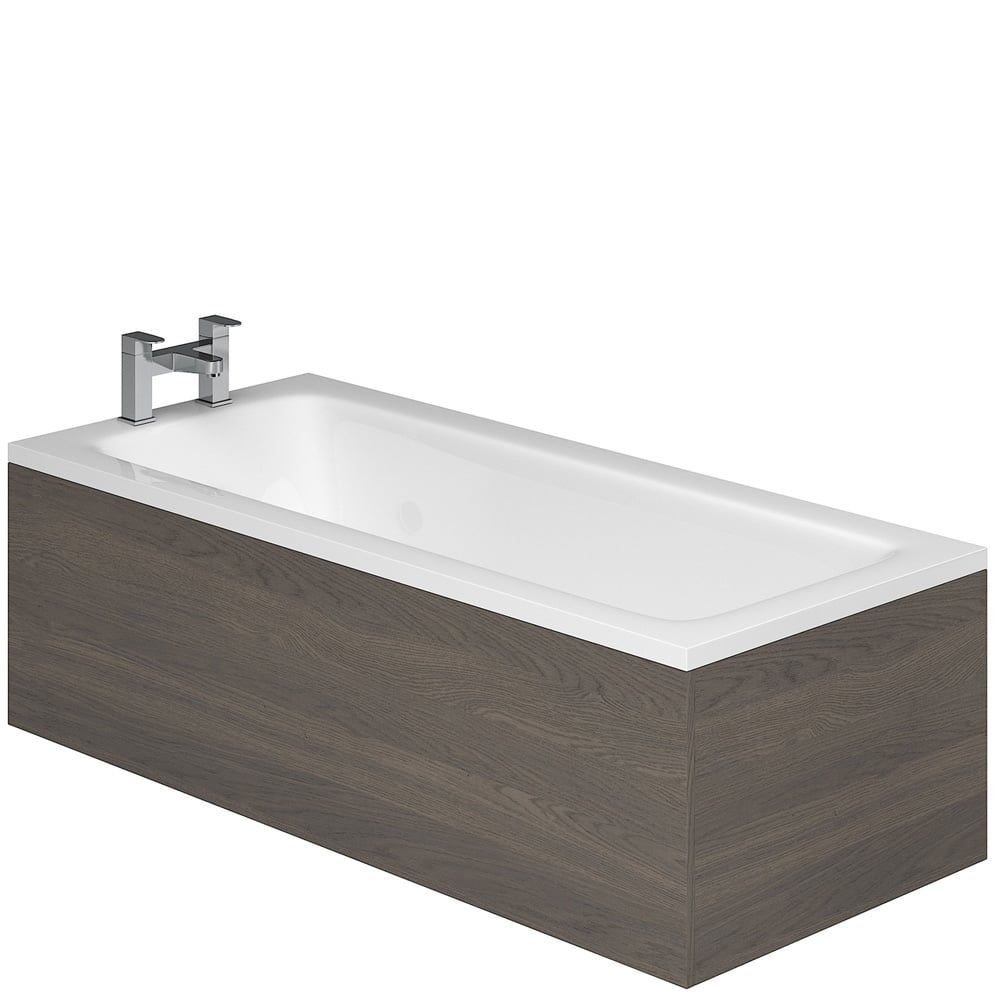 Nante Dark Elm Front Bath Panel 1800mm