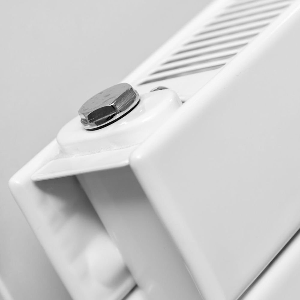 Delton White Horizontal Convector Radiator - 600x1000mm