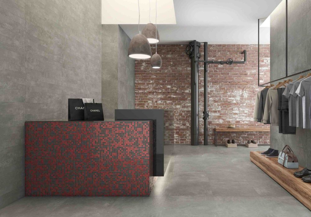 Sidewalk Grafico Decor Porcelain Tile 450x900mm