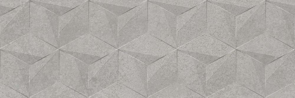 Ceppri Grey Decor Matt Ceramic Tile 400x1200mm