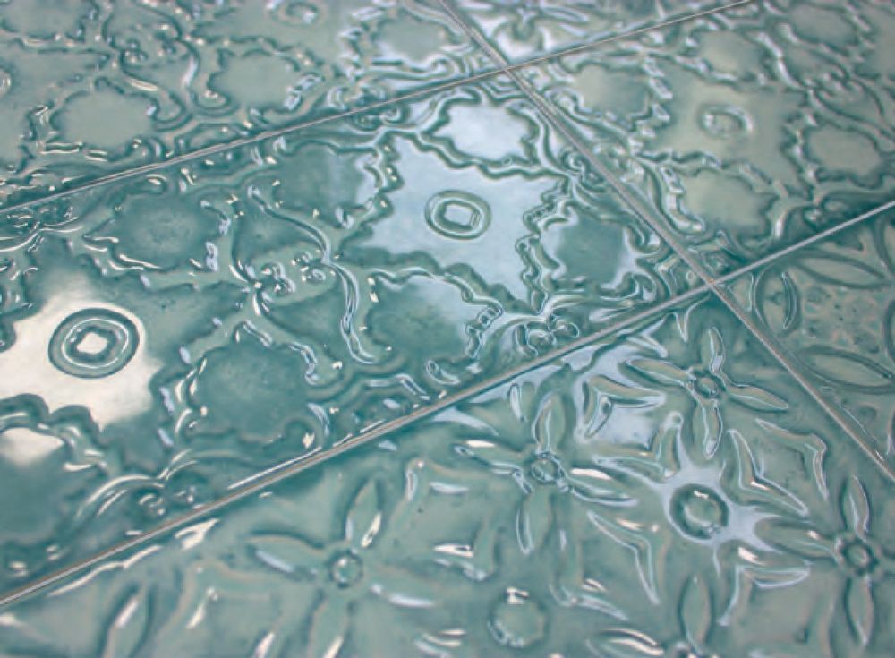 Zanzibar Mar Gloss Ceramic Brick Tile 120x240mm
