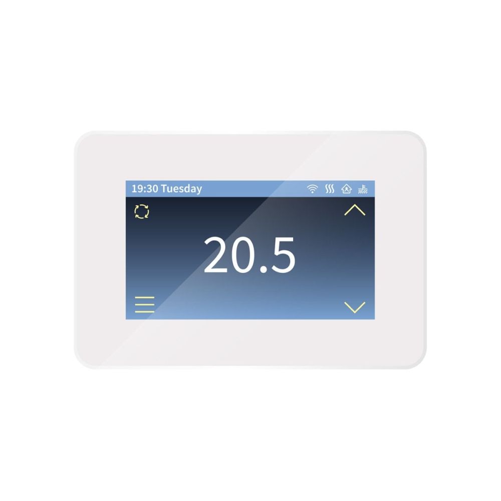 Vista White Wi-Fi Touchscreen Thermostat