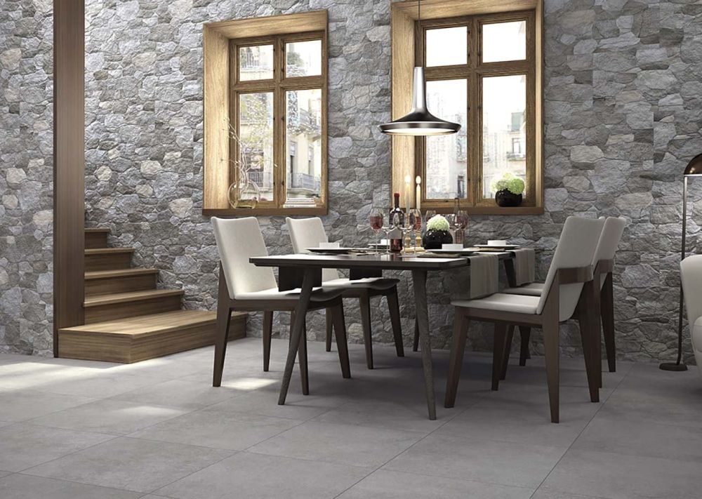 Topeka Nature Stone Outdoor Wall Porcelain 320x890mm Tile | Easy