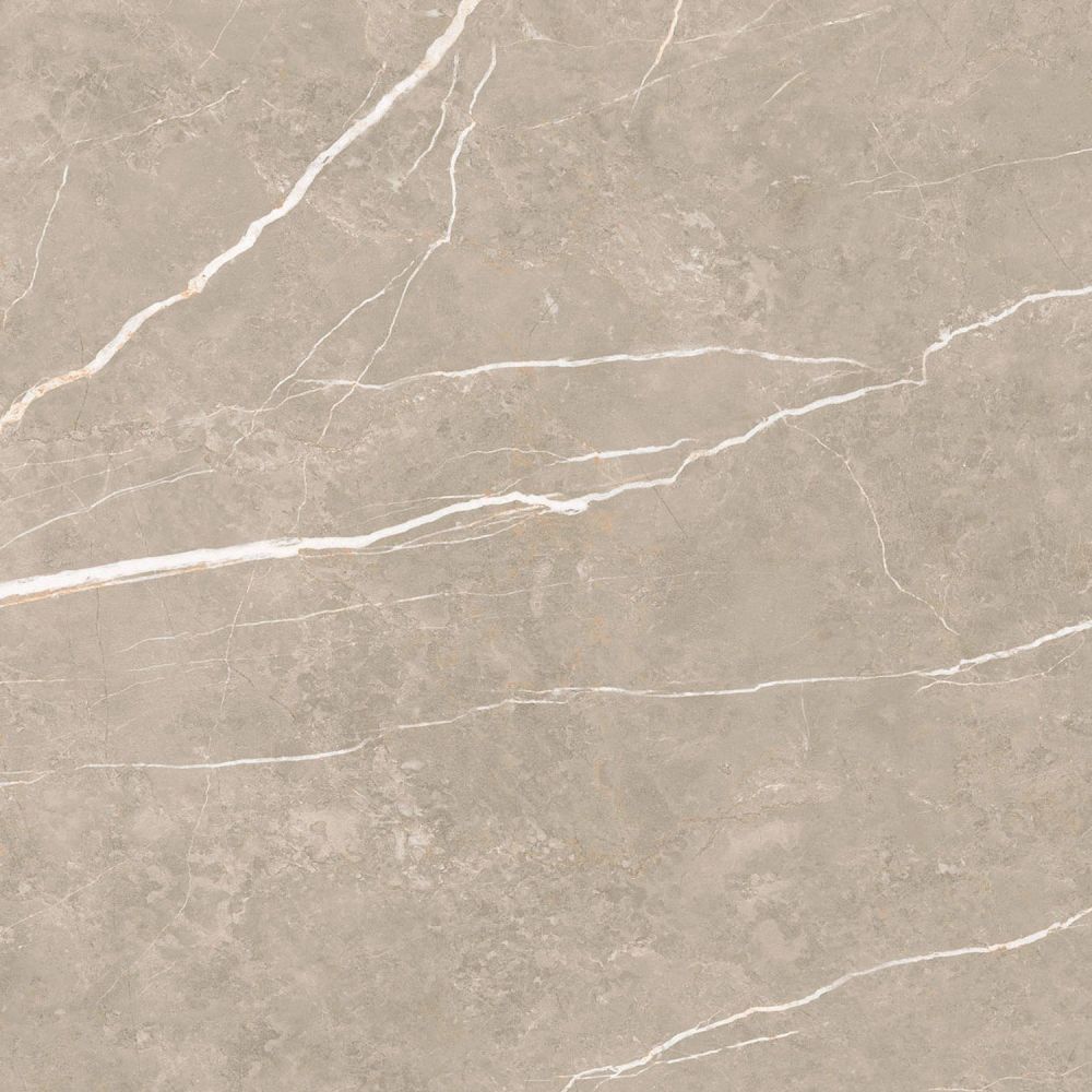 Enigma Greige Polished Porcelain Tile - 900x900mm
