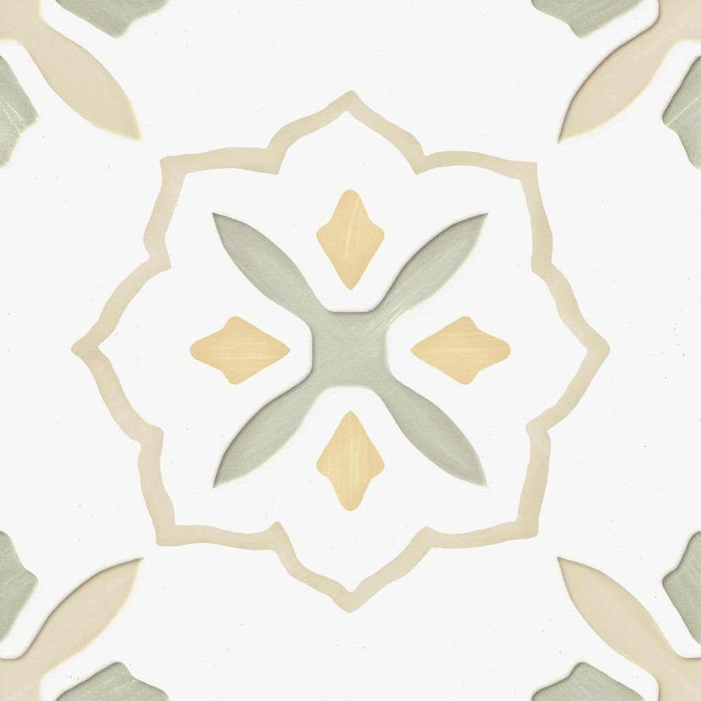 Lira Taupe Cross Matt Porcelain Tile - 223x223mm