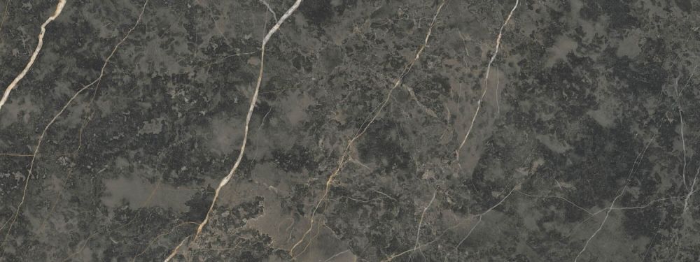 Lyons Black Marble Matt Porcelain Tile 450x1200mm