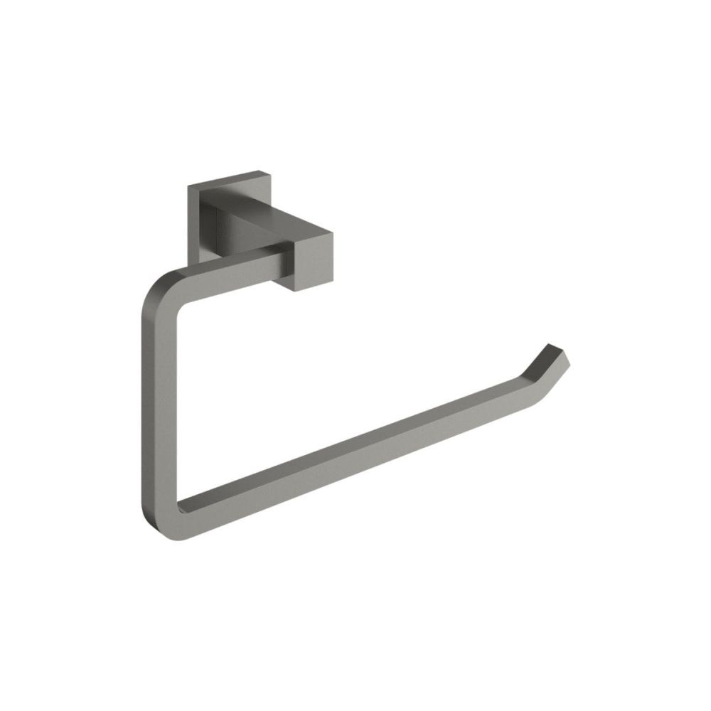 Quad Gunmetal 6-Piece Bathroom Accessory Set