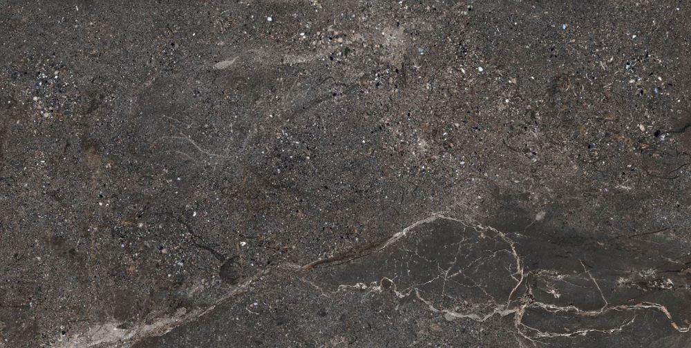 Zoltan Graphite Stone Effect Matt Porcelain Tile 600x1200mm