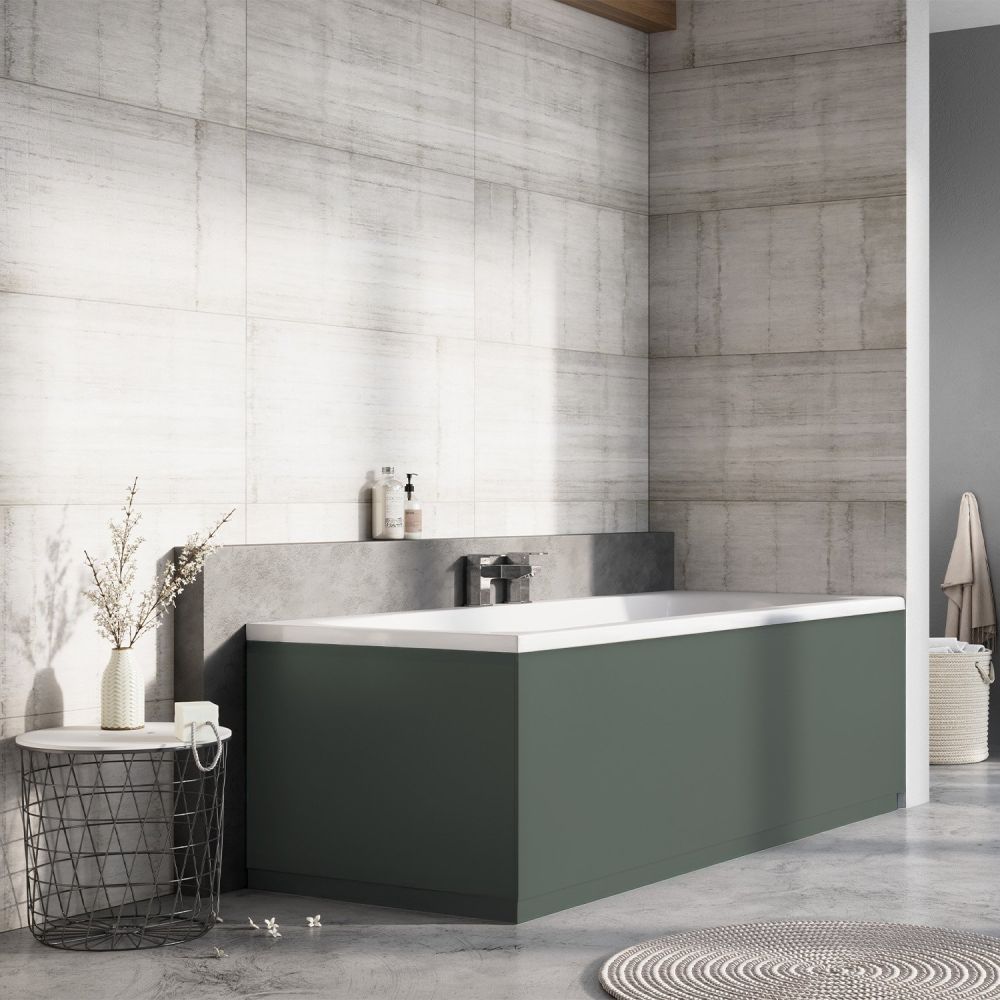 Ellis Forest Green Front Bath Panel 1800mm