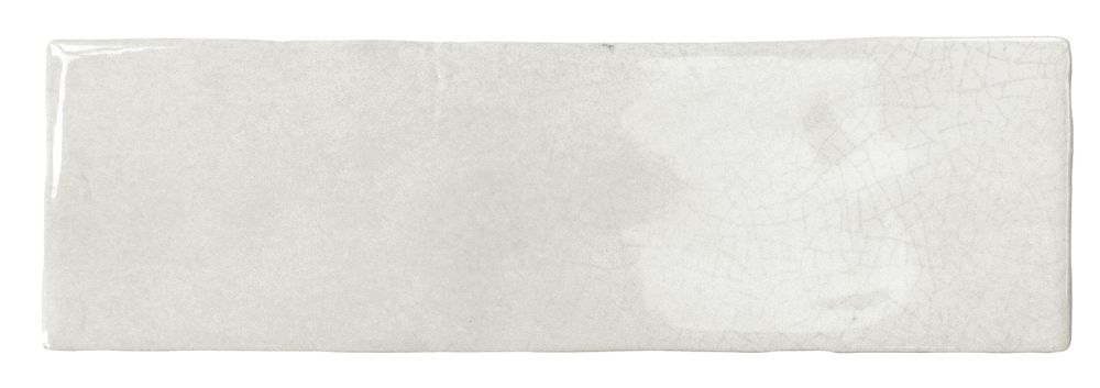 Borneo Soft White Crackle Gloss Porcelain Tile 65x200mm