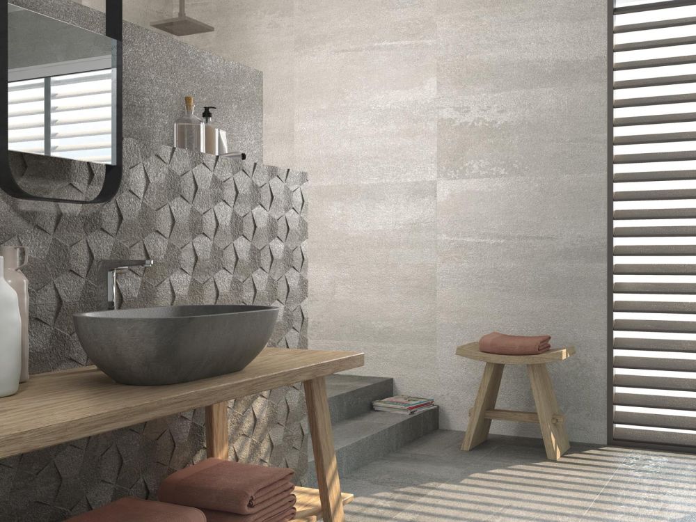 Jupiter Gris Decor Porcelain Tile 450x900mm