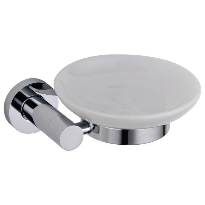 Round Chrome 6-Piece Bathroom Accessory Set