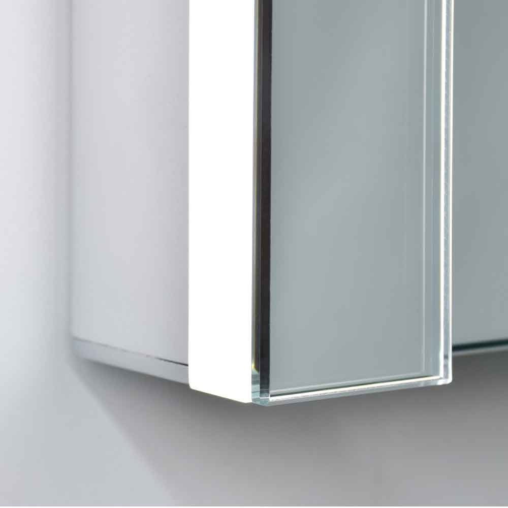 Alden Illuminated LED Heated Bathroom Mirror 1250x600mm