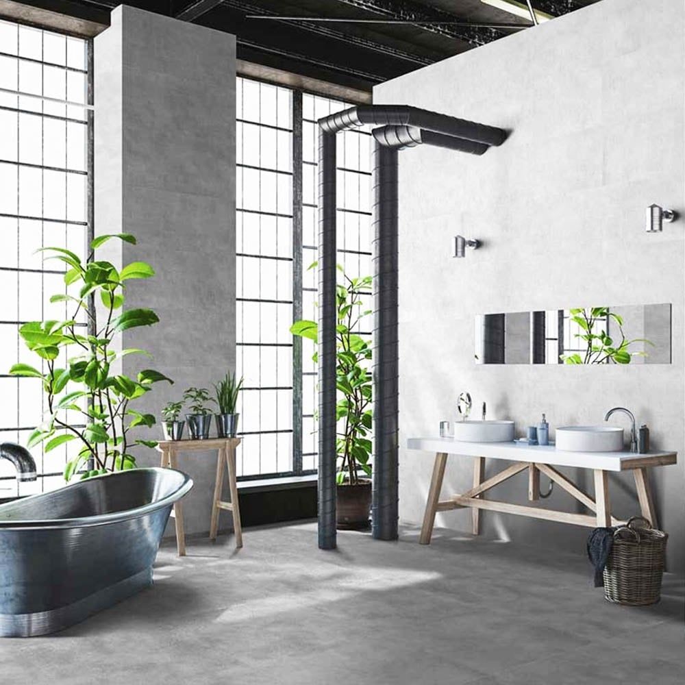 Tempe Acero Ceramic Tile 400x1200mm