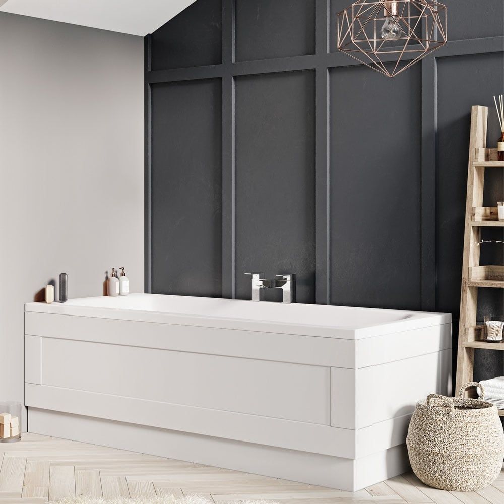 Traditional White Front Bath Panel