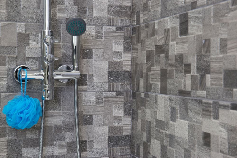 Anthracite Mosaic Ceramic Tile