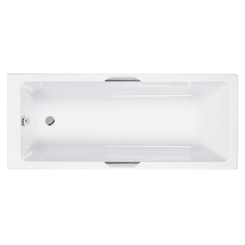 Carron Quantum Integra Single Ended Bath Twin Grip 1700x800mm