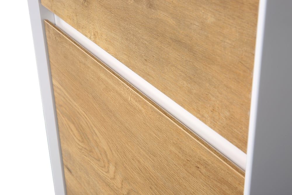 Snowdon White and Oak WC Unit