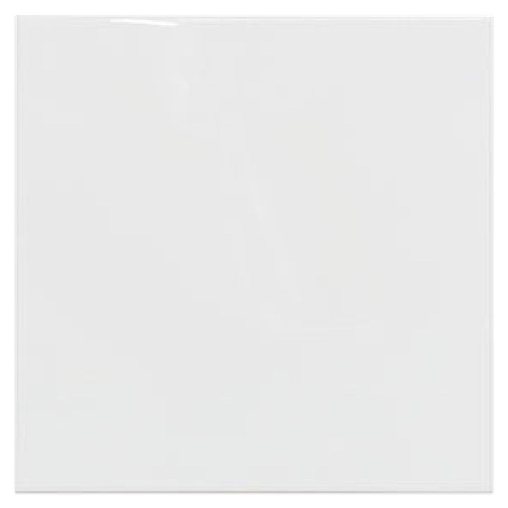 Blanco White Gloss Ceramic Wall Tile - 200x200mm