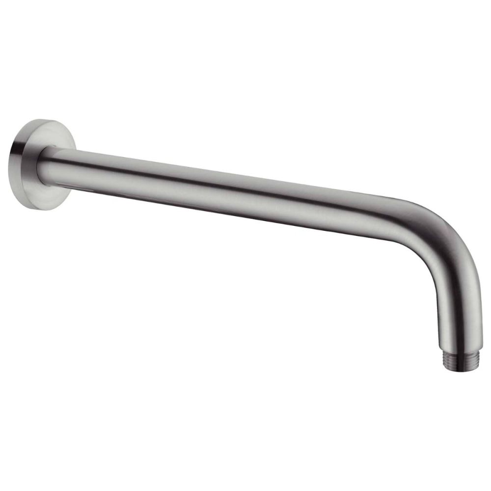 Moray Gunmetal Round Shower Arm
